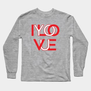 I Love You Long Sleeve T-Shirt